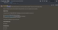 Discord post about the PUBG Mobile 2.0 update (Image via Discord/PUBG Mobile)